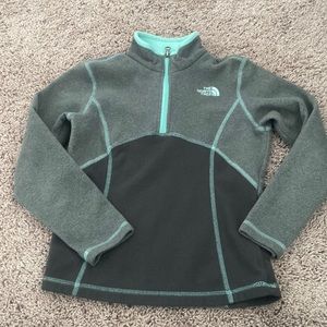 North face fleece size 7/8 girls